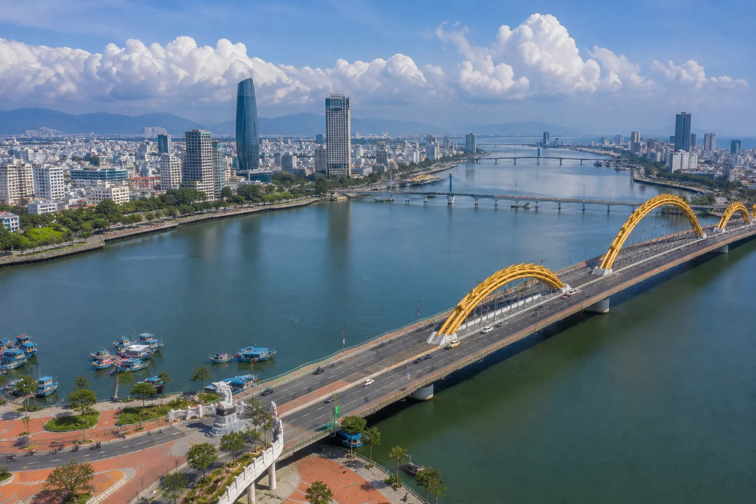 Da Nang coastline, Vietnam