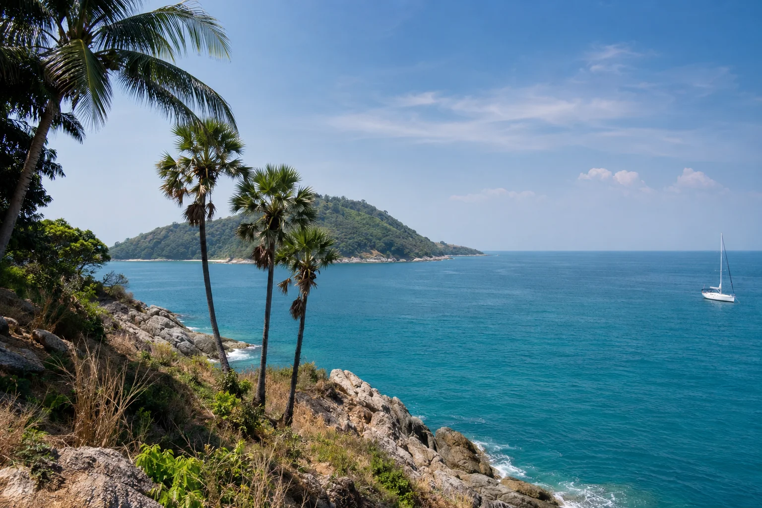 Beaches and coastline at Phuket, Thailand